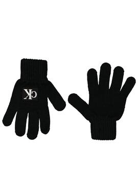 Handschuhe Calvin Klein Monogram Rib Schwarzs Unisex