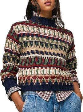 Pullover Pepe Jeans Barbara Multicolor für Damen