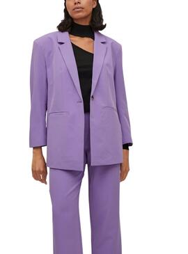 Blazer Vila Ashara Lila für Damen