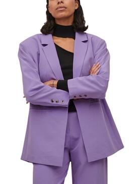 Blazer Vila Ashara Lila für Damen