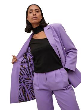 Blazer Vila Ashara Lila für Damen