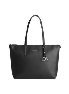 Handtasche Calvin Klein CK Must Shopper Schwarz Damen
