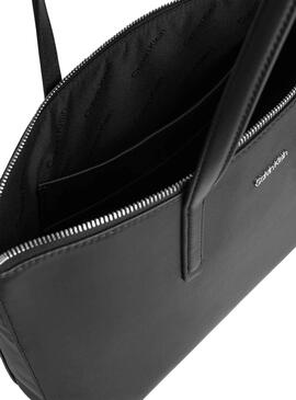 Handtasche Calvin Klein CK Must Shopper Schwarz Damen