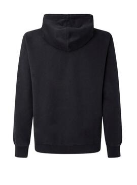 Sweatshirt Pepe Jeans David Basic Schwarz Herren