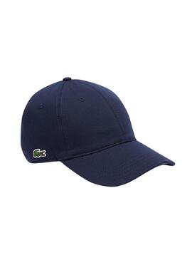 Mütze Lacoste Basic Cocodile Marineblau Unisex