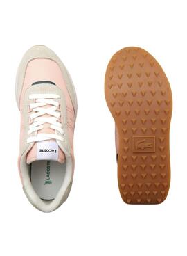 Sneakers Lacoste L-Spin Rosa für Damen