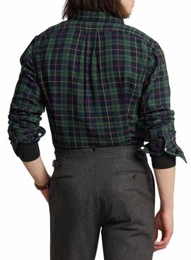 Hemd Polo Ralph Lauren Kariert Grün für Herren