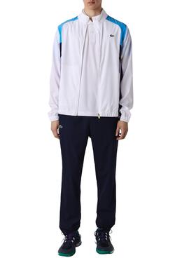 Trainingsanzug Lacoste Sport Colorblock Marineblau Herren