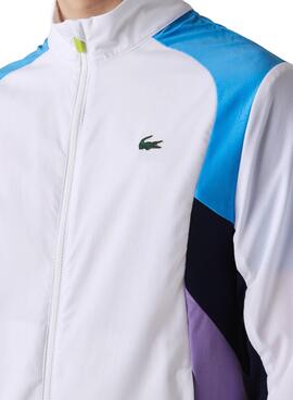 Trainingsanzug Lacoste Sport Colorblock Marineblau Herren