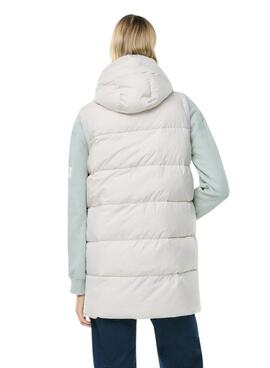 Weste Ecoalf Marangu Washed Stone für Damen