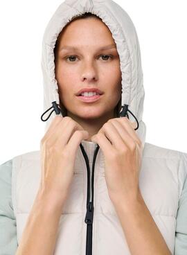 Weste Ecoalf Marangu Washed Stone für Damen