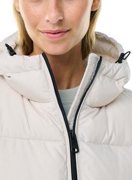 Weste Ecoalf Marangu Washed Stone für Damen