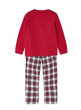 Pijama Mayoral Kariert Rot für Junge