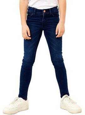 Jeans Name It Polly Skinny Marineblau Mädchen