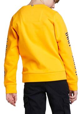 Sweatshirt Jack and Jones Covictor Yellow Junge