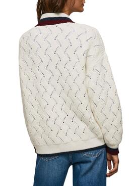 Pullover Pepe Jeans Bellamy Cuello Pico für Damen