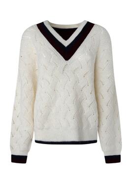 Pullover Pepe Jeans Bellamy Cuello Pico für Damen