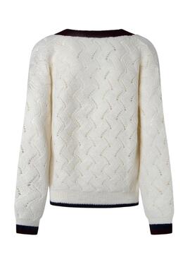Pullover Pepe Jeans Bellamy Cuello Pico für Damen