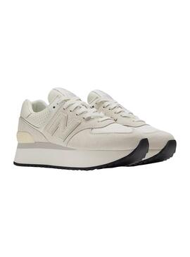 Sneakers New Balance 574 Beige für Damen