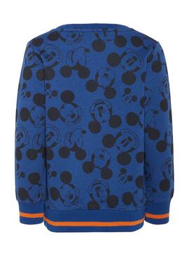 Sweatshirt Name It Mickey Jens Blu Navy