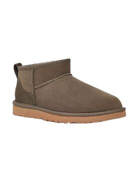 Stiefelette UGG Classic Ultra Mini Grün für Damen