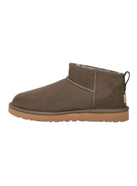 Stiefelette UGG Classic Ultra Mini Grün für Damen