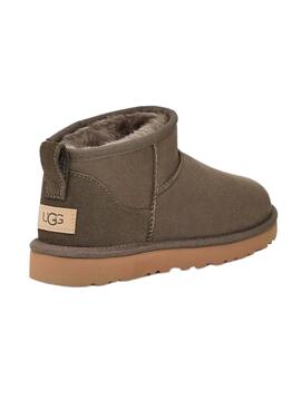 Stiefelette UGG Classic Ultra Mini Grün für Damen