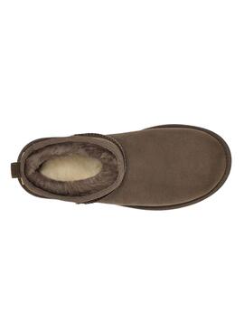 Stiefelette UGG Classic Ultra Mini Grün für Damen