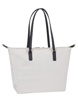 Handtasche Tommy Hilfiger Poppy Tote für Damen Weiss