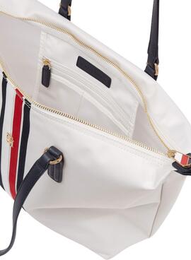 Handtasche Tommy Hilfiger Poppy Tote für Damen Weiss