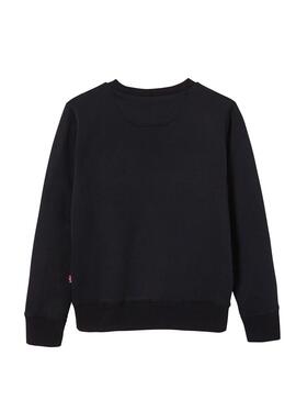 Sweatshirt Levis Schwarz Boucling