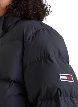Jacke Tommy Jeans Essential Down Schwarz Herren