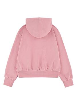 Sweatshirt Levis Poster Logo Rosa für Mädchen