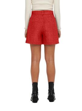 Short Only Kennedy Boucle Orange für Damen