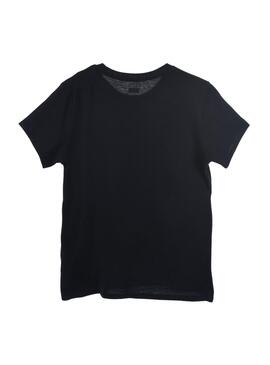 T-Shirt Levis Poster Logo Schwarz für Mädchen