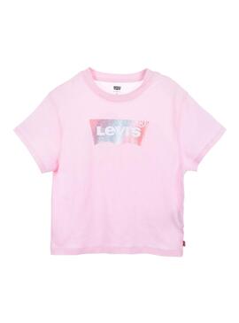 T-Shirt Levis Graphic  Rosa für Mädchen
