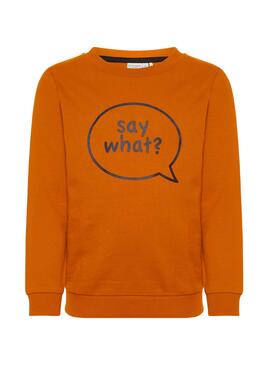Sweatshirt Name It Vildar Orange