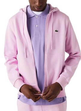 Sweatshirt Lacoste Classic Fit Rosa für Herren