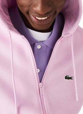 Sweatshirt Lacoste Classic Fit Rosa für Herren