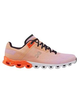 Sneakers On Running Cloudflow 3 Orange und Rosa