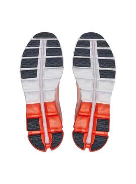 Sneakers On Running Cloudflow 3 Orange und Rosa