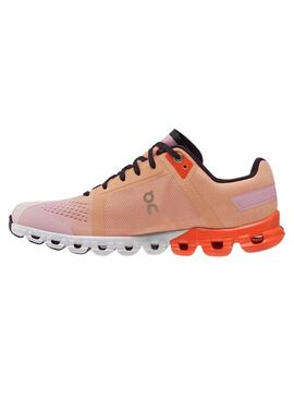 Sneakers On Running Cloudflow 3 Orange und Rosa