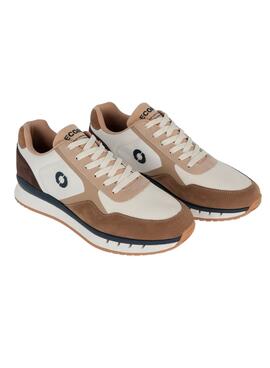 Sneakers Ecoalf Cervino Herren Off White / Nut