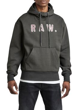 Sweatshirt G-Star Vulcanic Raw für Herren Grau