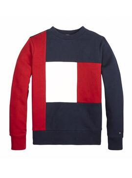 Sweatshirt Tommy Hilfiger Colorblock Boy