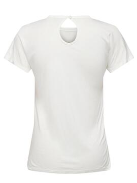 T-Shirt Only Emma Weiss für Damen