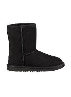 Stiefelettes Ugg Classic II Schwarz für Mädchen und Junge