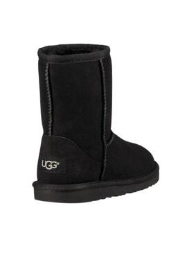 Stiefelettes Ugg Classic II Schwarz für Mädchen und Junge