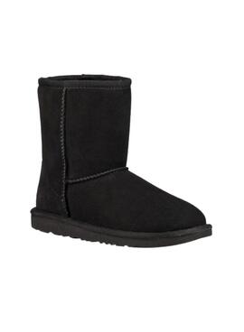 Stiefelettes Ugg Classic II Schwarz für Mädchen und Junge