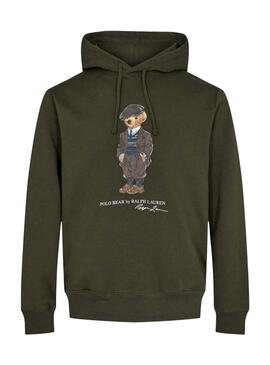 Sweatshirt Polo Ralph Lauren Bear Grün für Herren